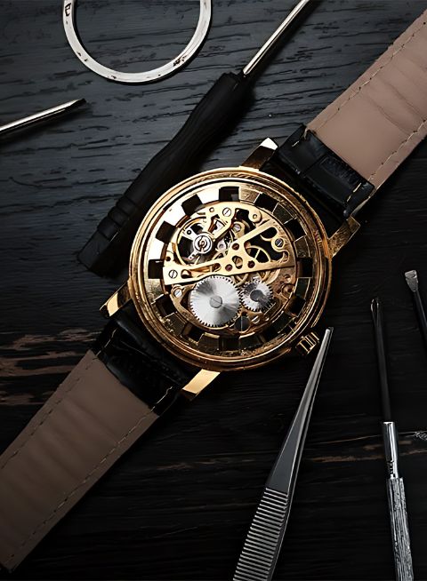Image title intricate world of timepieces