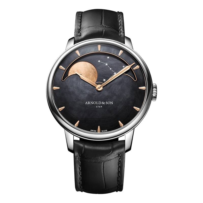 Perpetual Moon Steel 41.5mm Black Watch 1GLBS.M02A.C672S