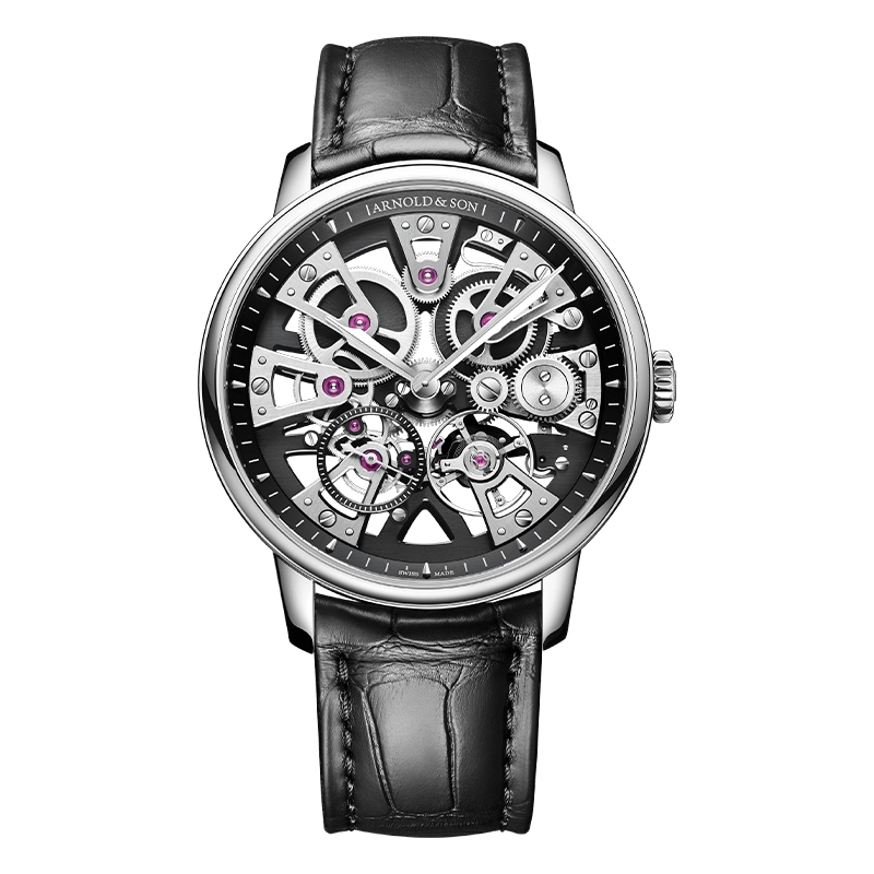Nebula black alligator strap 40mm Watch 1NEGS.B03A.C169S