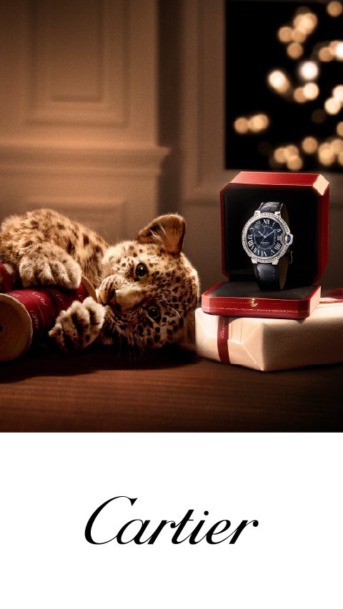 Cartier banner  featuring Cartier watches
