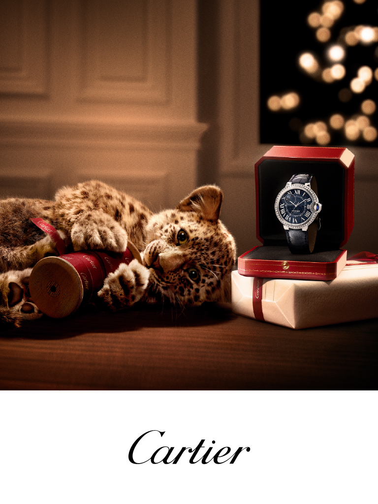 Cartier banner  featuring Cartier watches