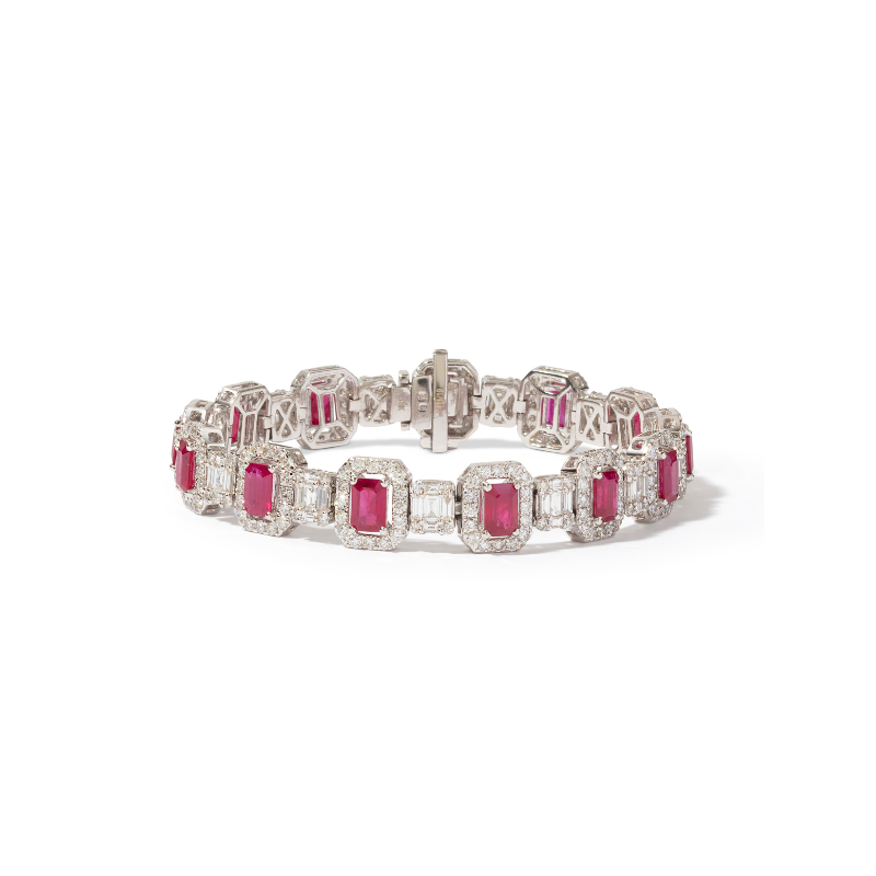 The Ruby Diamond Bracelet