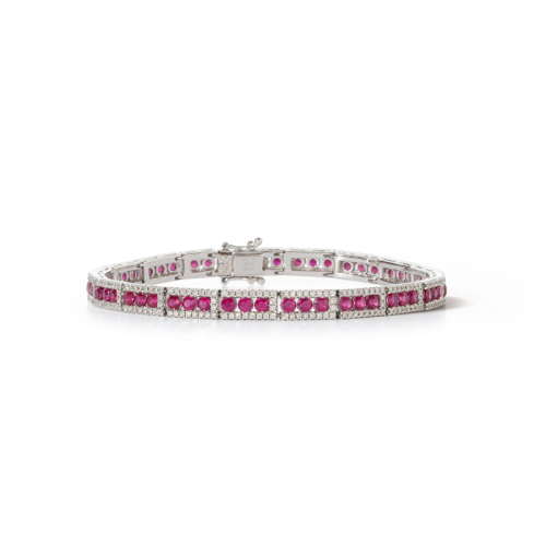 The Ruby Diamond Bracelet