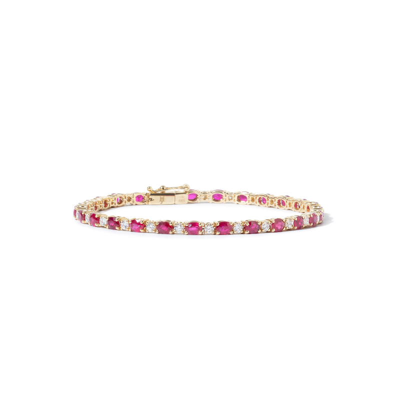 The Ruby Diamond Bracelet