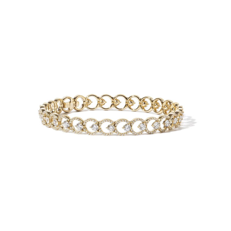 The Cradled Diamonds Bracelet thumbnail 1