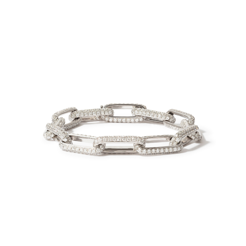 The Slender Diamond Link Bracelet