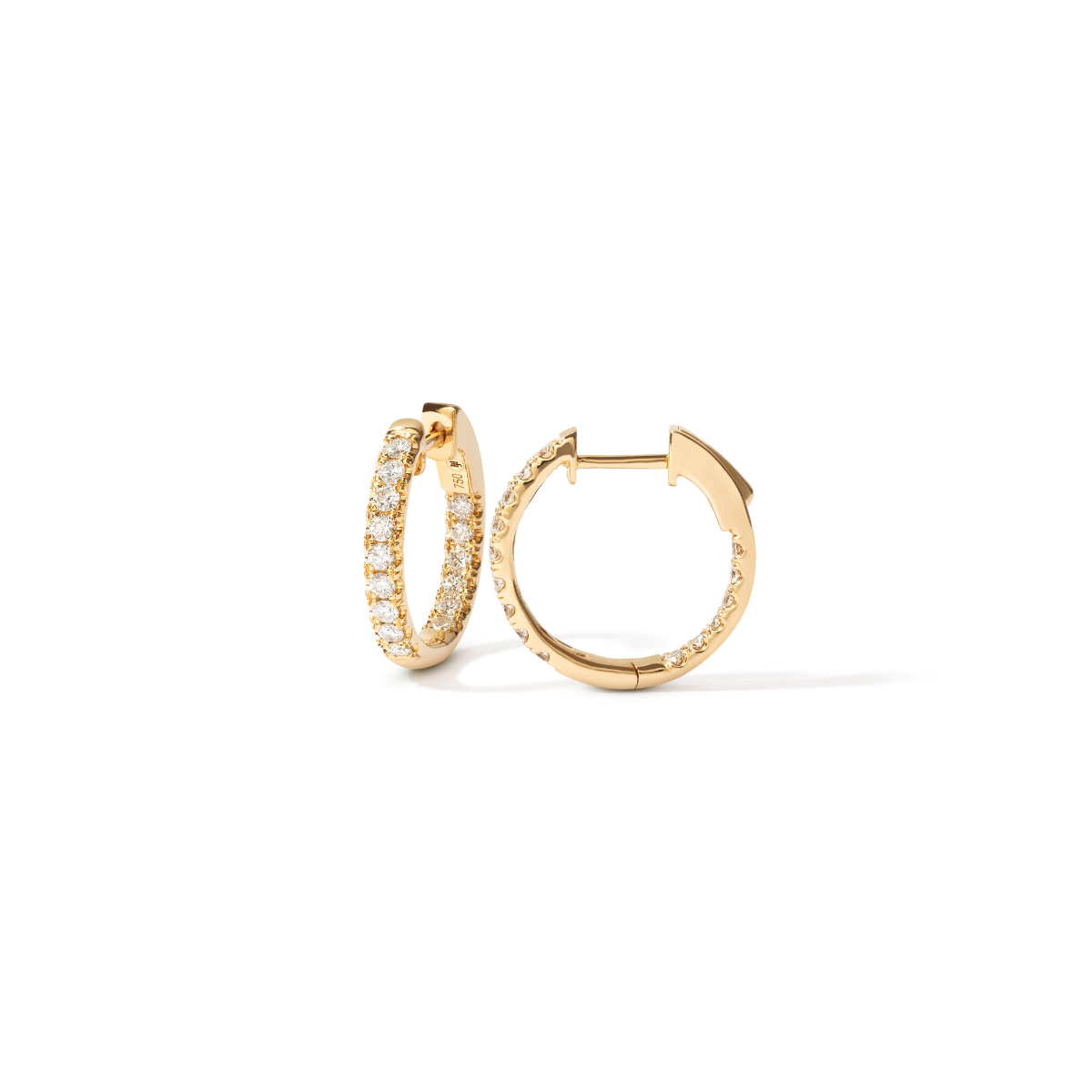 The Diamond Hoops YG The Diamond Hoops YG