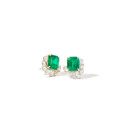 The Emerald Summit Earrings