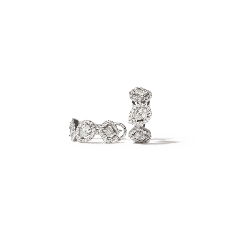 The Sculpted Diamond Earring thumbnail 1
