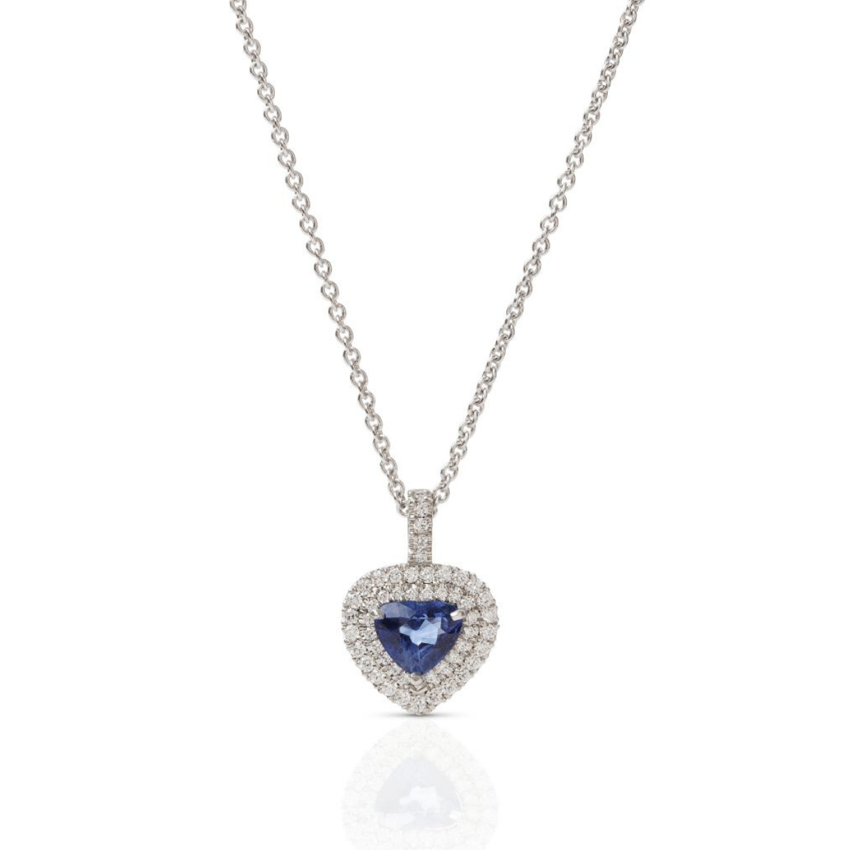The Sapphire Heart Pendant The Sapphire Heart Pendant