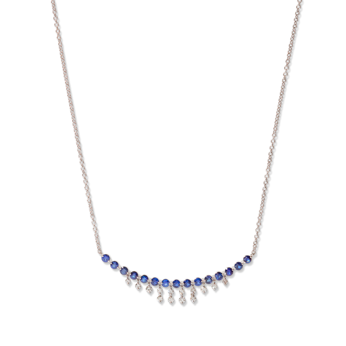 The Sapphire Arc Necklace The Sapphire Arc Necklace