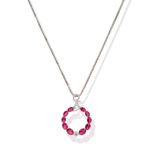 The Ruby Oasis Pendant
