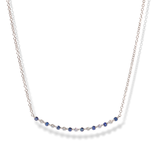 The Sapphire and Diamond Necklace