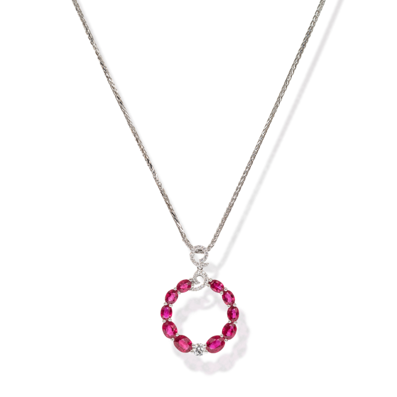 The Ruby Oasis Pendant