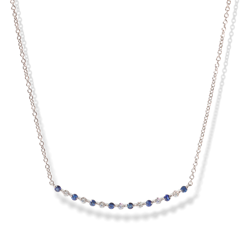 The Sapphire and Diamond Necklace
