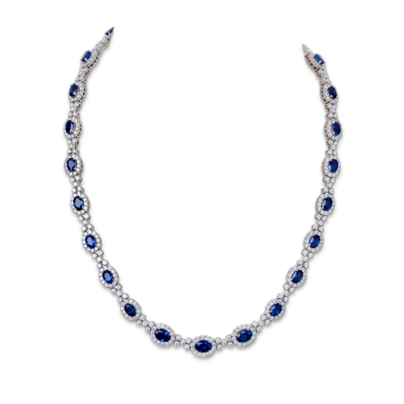 The Sapphire Islands Necklace thumbnail 1