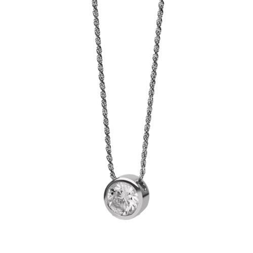 The Timeless Diamond Solitaire Pendant