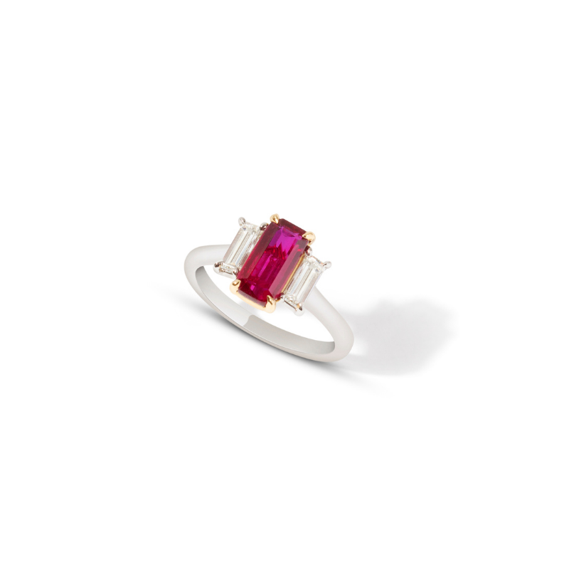The Ruby Diamond Ring