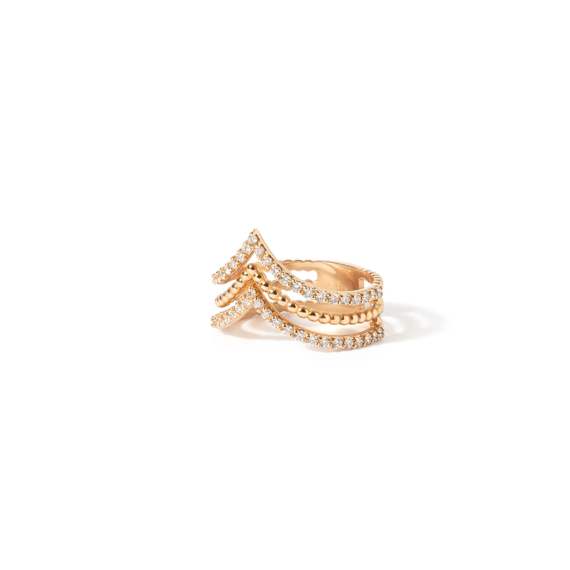 The Diamond Crest Ring