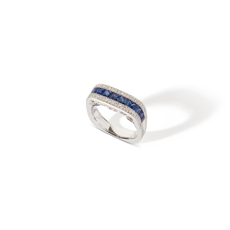 The Sapphire Procession Ring