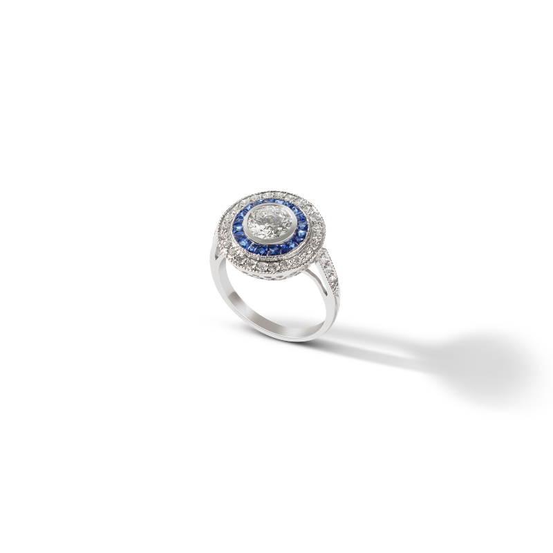 The Sapphire Sun Dial Ring thumbnail 1